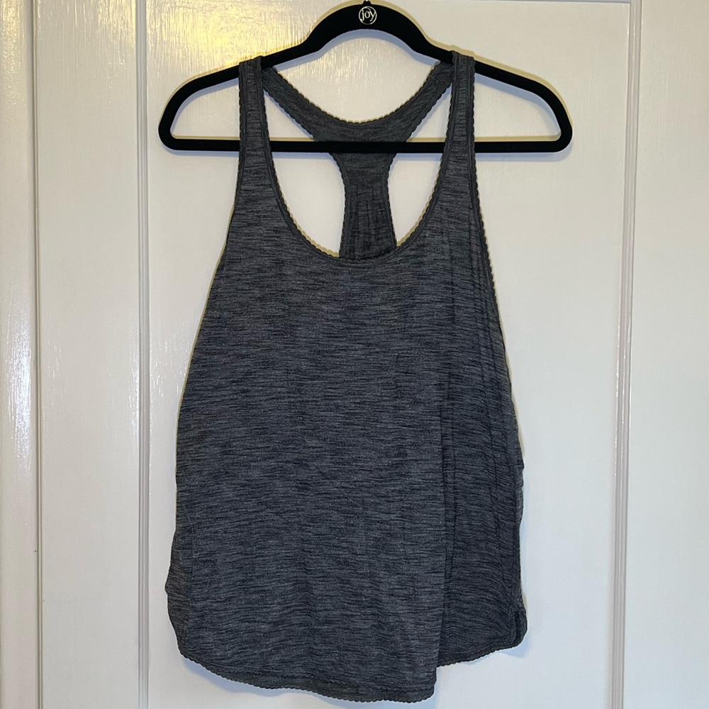 Lululemon Grey Heathered Racerback Tank - Sz 10